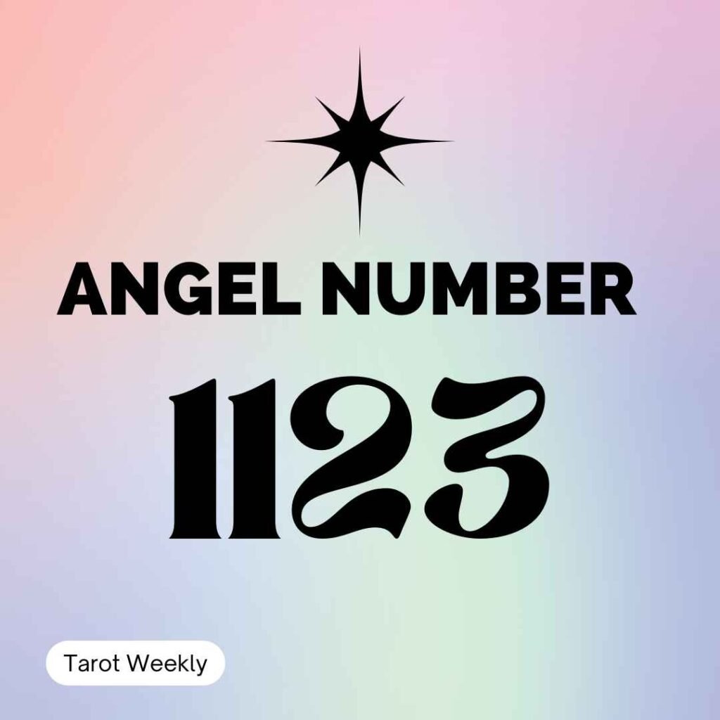 Angel Number 1123