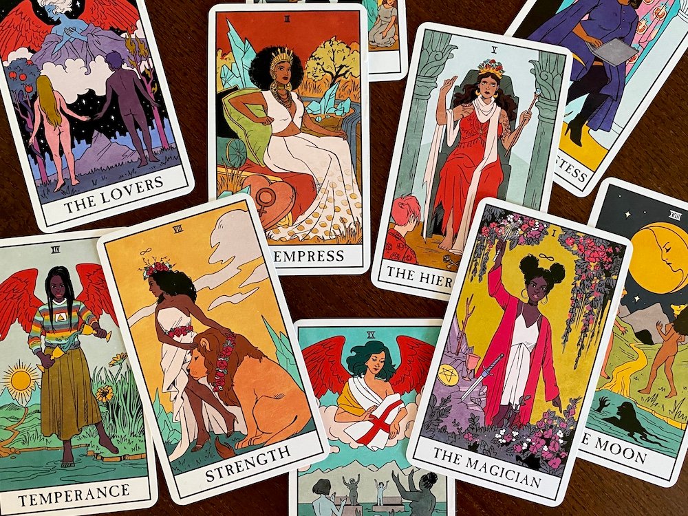 Major & Minor Arcana Tarot Cards Meanings