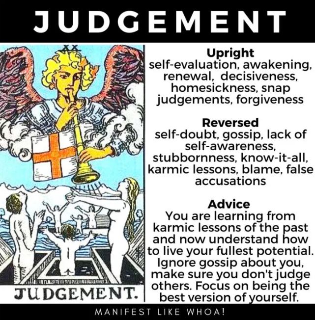 Judgment Tarot Card Meaning