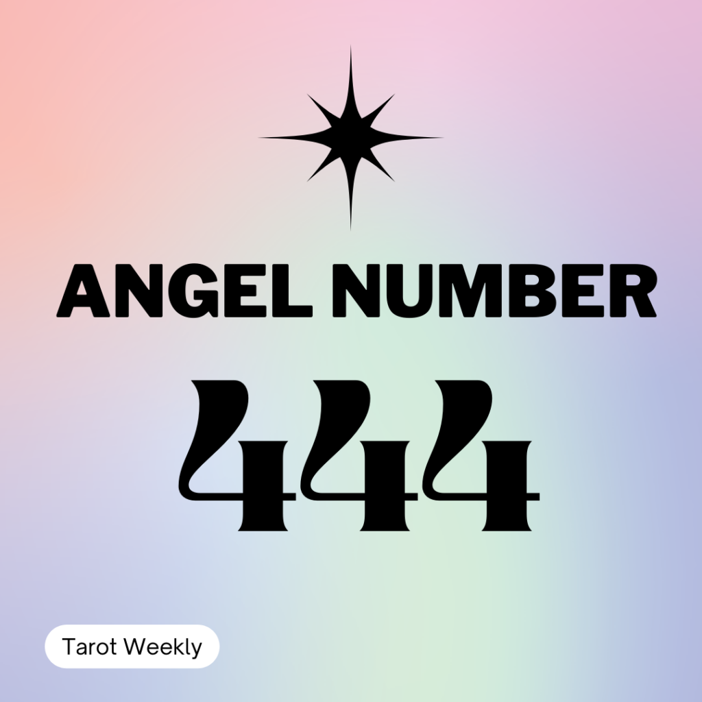 444 Angel Number Meaning