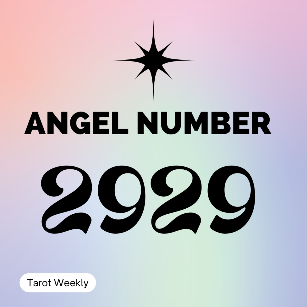 2929 Angel Number